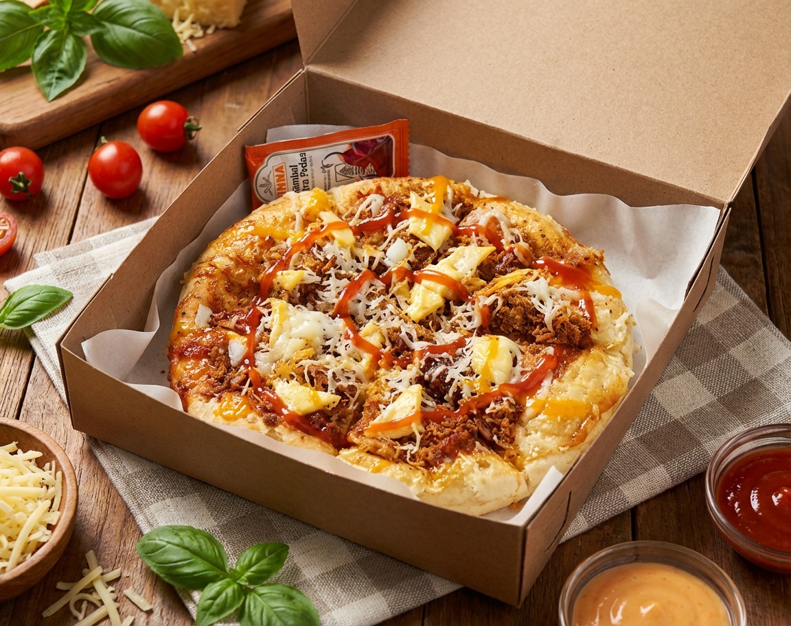 Abon Cheese Pizza
